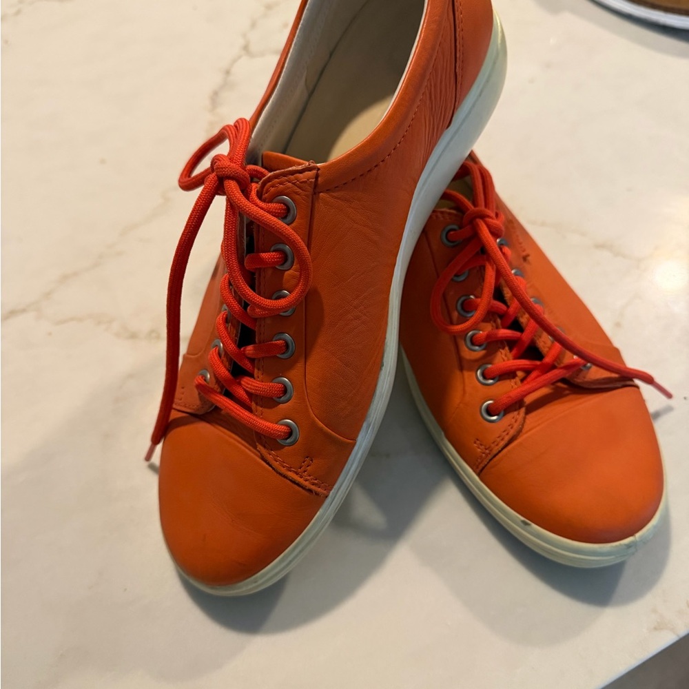 Ecco Women's Orange Sneakers
